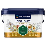 POLI-FARBE PLATINUM FOLTÁLLÓ BELTÉRI SZÍNES FALFESTÉK 2,5L B90 BABÉRMEGGY