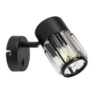 Rábalux Venaro spotlámpa E14 1x max.15W d:18cm 12,5x17,5cm fekete