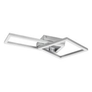 Rábalux Ellinor mennyezeti LED lámpa 24W 2020lm 30x50x6,5cm króm