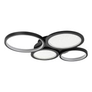 Rábalux Aranis mennyezeti LED lámpa 40W 2300lm 45x59x60cm fekete