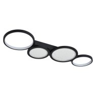 Rábalux Aranis mennyezeti LED lámpa 40W 2300lm 84x29x6cm fekete