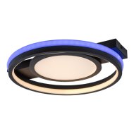 Rábalux Shirin mennyezeti LED lámpa 40W rgb fekete