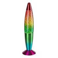 Rábalux Glitter Rainbow2 lávalámpa 25W 24lm 34cm többszínű