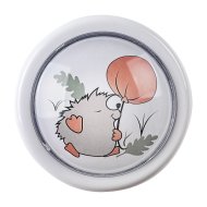 Rábalux Hedgy irányfény 0,3W 5lm 6000K elem nélkül D:10cm fehér süni mintával