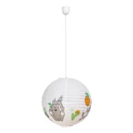 Rábalux Hopply függeszték E27 1x max. 40W D:40cm nyuszi mintával