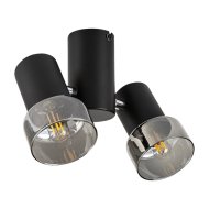 Rábalux Hatice spot lámpa E14 2x max. 15W fekete