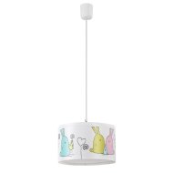 Rábalux Flappy függeszték E27 1x max. 40W D:28cm nyúl minta