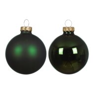 NORAND ÜVEGDÍSZ SZETT 8CM ZÖLD 16DB