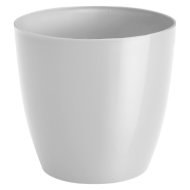 Virágkaspó Ella Deco Pearl White átm.:15cm műanyag gyöngyház színben