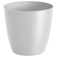Virágkaspó Ella Deco Pearl White átm.:13cm műanyag gyöngyház színben