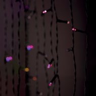 Entac fényfüggöny 144 LED multicolor 1,5m IP44