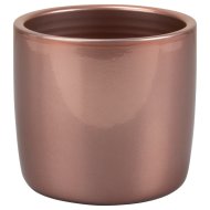 Kaspó 'Brilliant Copper' kerámia 18cm