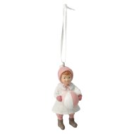 Karácsonyfadísz figura 6x2,5x9cm 4-féle típus