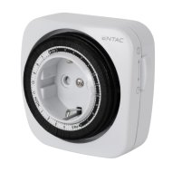 Entac mechanikus időzítő 16A 3680W IP20 48 program/nap