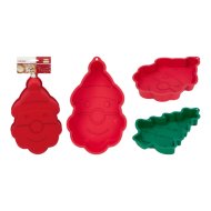 Karácsonyi szilikon süteményforma 30cm 2-féle