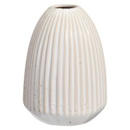 Váza 12x9x9cm fehér porcelán