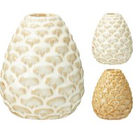 Gyertyatartó 10x8x8cm 2-féle színben porcelán