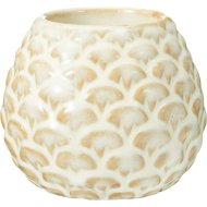Gyertyatartó 7x8x8cm 2 színben porcelán