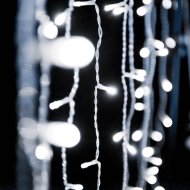 Dekortrend Crystalline fényfüggöny toldható 144 LED hidegfehér 1,2m IP44