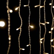 Dekortrend Crystalline fényfüggöny 2x0,9 m toldható 192 LED melegfehér