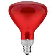 Avide infra izzó E27 max.100W piros