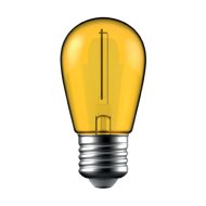 Avide dekor LED fényforrás filament E27 max 1W 50lm IP20 gömb sárga