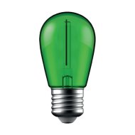 Avide dekor LED fényforrás filament E27 max 1W 50lm IP20 gömb zöld