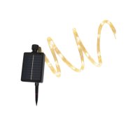 Solar fénycső 120 LED melegfehér 6m