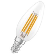 LED superstar gyertya üveg dimmelhető E14 3,4W