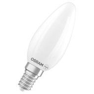 Osram LED fényforrás gyertya E14 3,4W 470lm matt üveg
