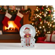 Dekor hógömb 13,5 cm 2-féle