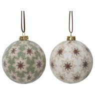 Műanyag gömb 9,3cm 2-féle