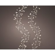 Fényfüzér 100 LED hideg és melegfehér 120cm IP20