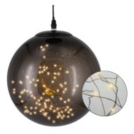 LED-es gömb 110 LED meleg fehér átmérő 25cm