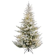 Műfenyő LED-del Norway Spruce Snowy 210cm havas hatású
