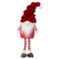 Dekor álló manó 52cm piros