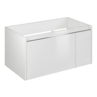 CIELO ALSÓSZEKRÉNY 80X46X46CM FEHÉR 1FIÓK 1AJTÓ FÜGG. MDF FÉNYES
