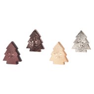 Karácsonyfa dekoráció 4,6x17,7x20,7cm 4 színben