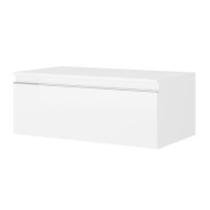 SAVINI LINEA ALSÓSZEKRÉNY 80X30X46CM, MAGASFÉNYŰ, FEHÉR, FÜGGESZTETT, 1 FIÓK