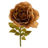 Művirág rózsa 125cm aranyszínű