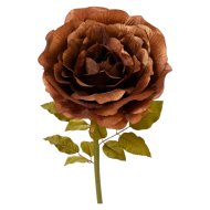 Művirág rózsa 125cm rézszínű