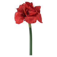 Művirág amarillisz 60cm piros