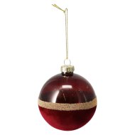 Üveggömb 8cm 4-féle