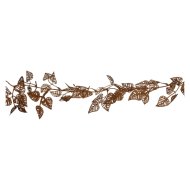 Barna girland levéllel 180cm 2-féle