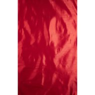 Asztalterítő 140x240cm piros szövet fémezett szállal