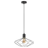 Rábalux Fran függeszték E27 1x max. 40W D:30cm matt fekete