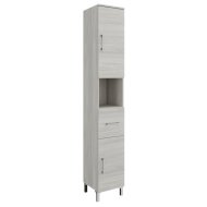 RUBINO MAGASSZEKRÉNY JOBBOS VILÁGOSSZÜRK 31,5X196X33,5CM 1 FIÓK 2 AJTÓ