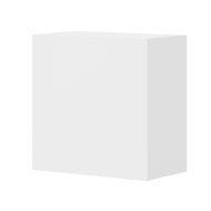 SAVINI LINEA FALI SZEKRÉNY 30X30X15CM FEHÉR, MATT