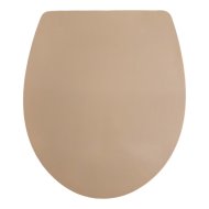 Latte WC-ülőke duroplast fém zsanér bézs 2,1kg fordított