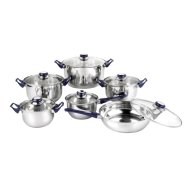 Celeste edénykészlet 12 részes rozsdamentes acél